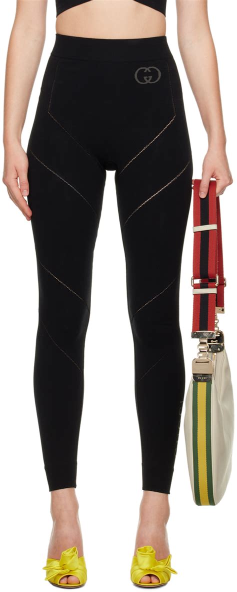 gucci legging shoes|gucci black distressed tights.